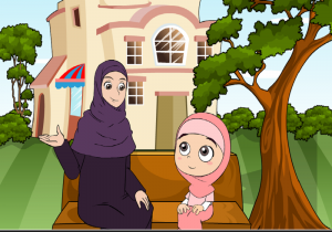 قصة الفتاة التي تخجل من أمها الجاهلة