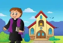 قصة الكاهن الصغير والضفدعة
