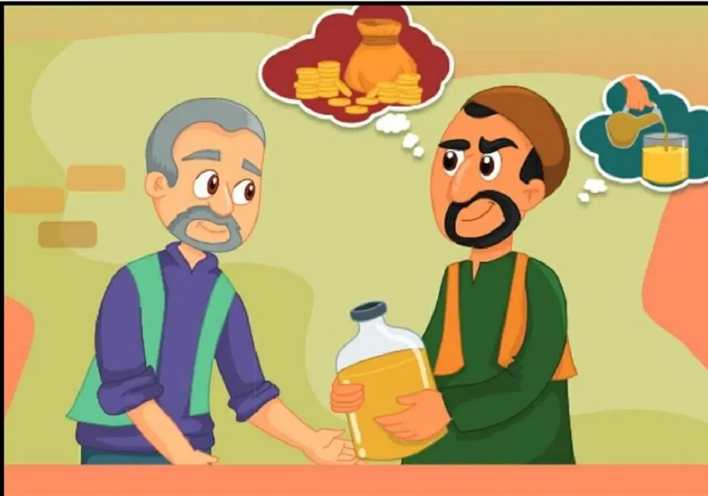 Photo of قصة بائع الزيت وصانع الصابون